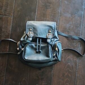 Forever 21 Black Mini Bag with Adjustable Straps